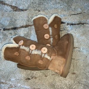 Ugg tall button up boots